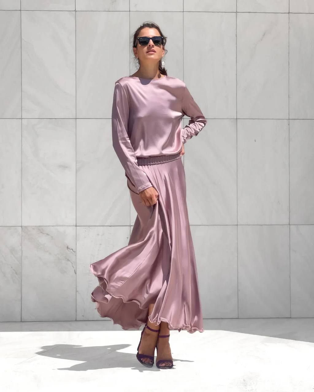 A-Zweiteiler Rosé