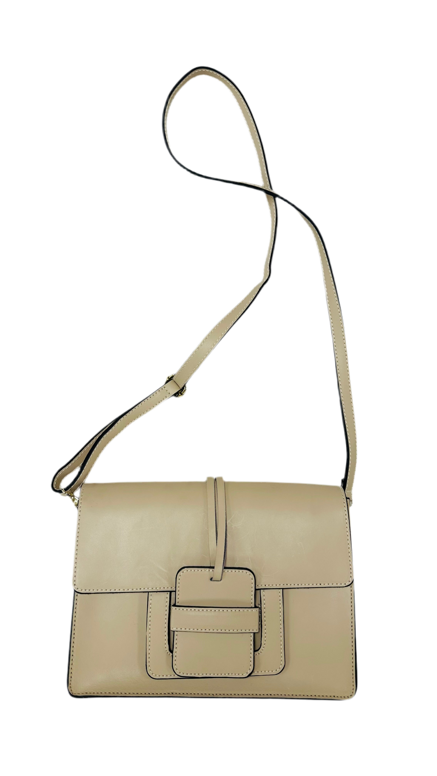 Beige stilvolle Umhängetasche
