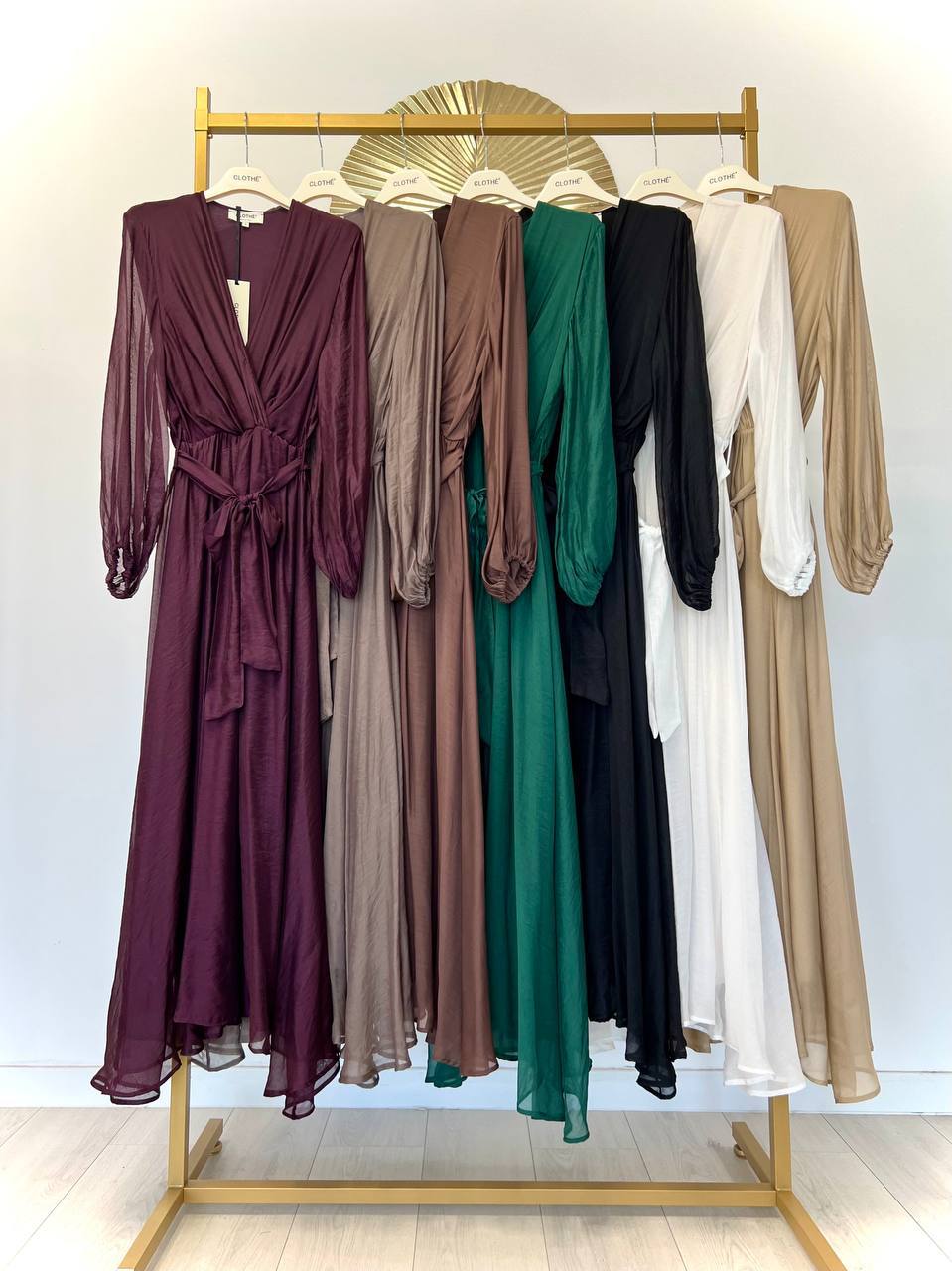 A-Seiden Kleid