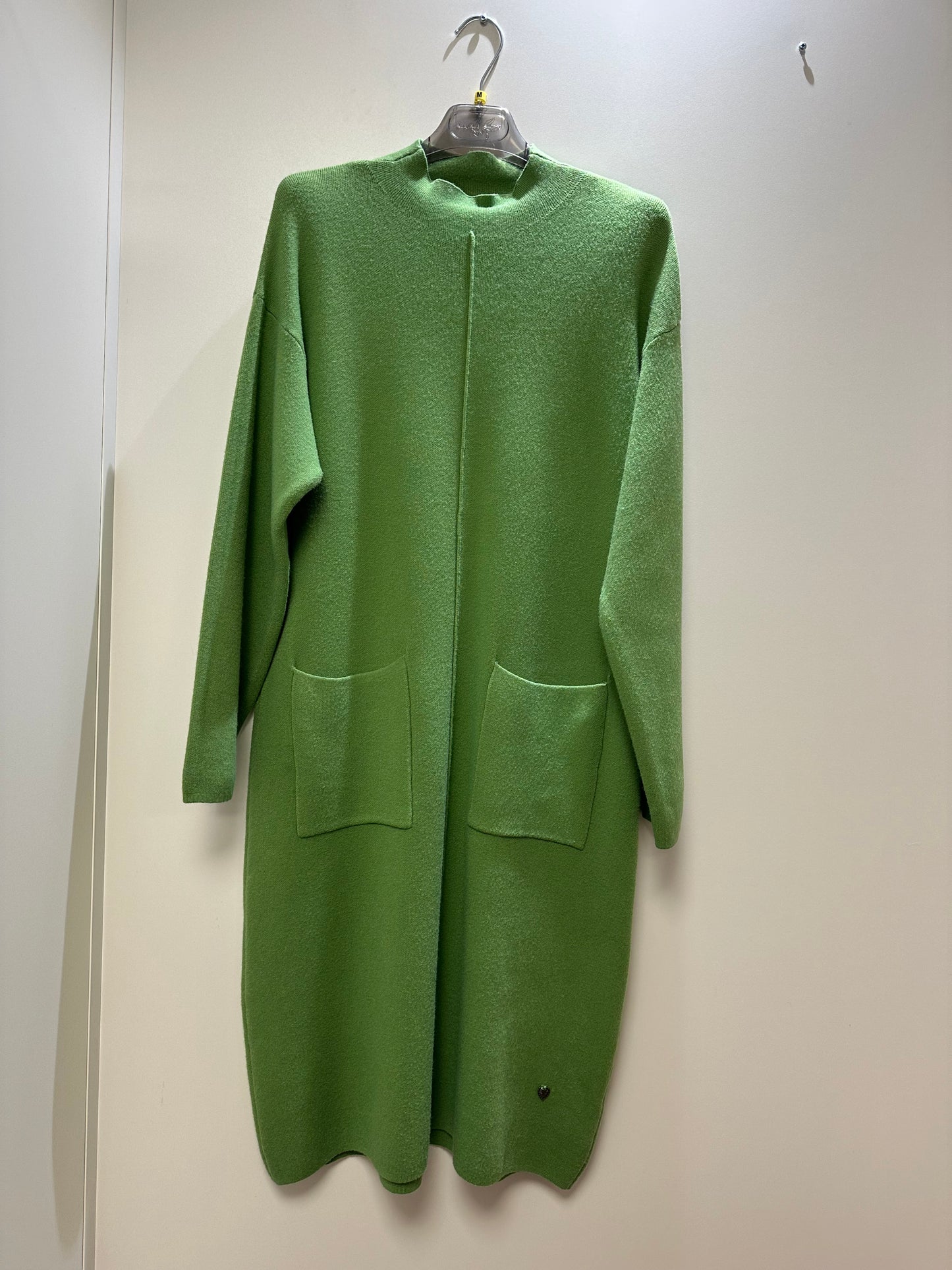 Grünes Strickkleid S/M