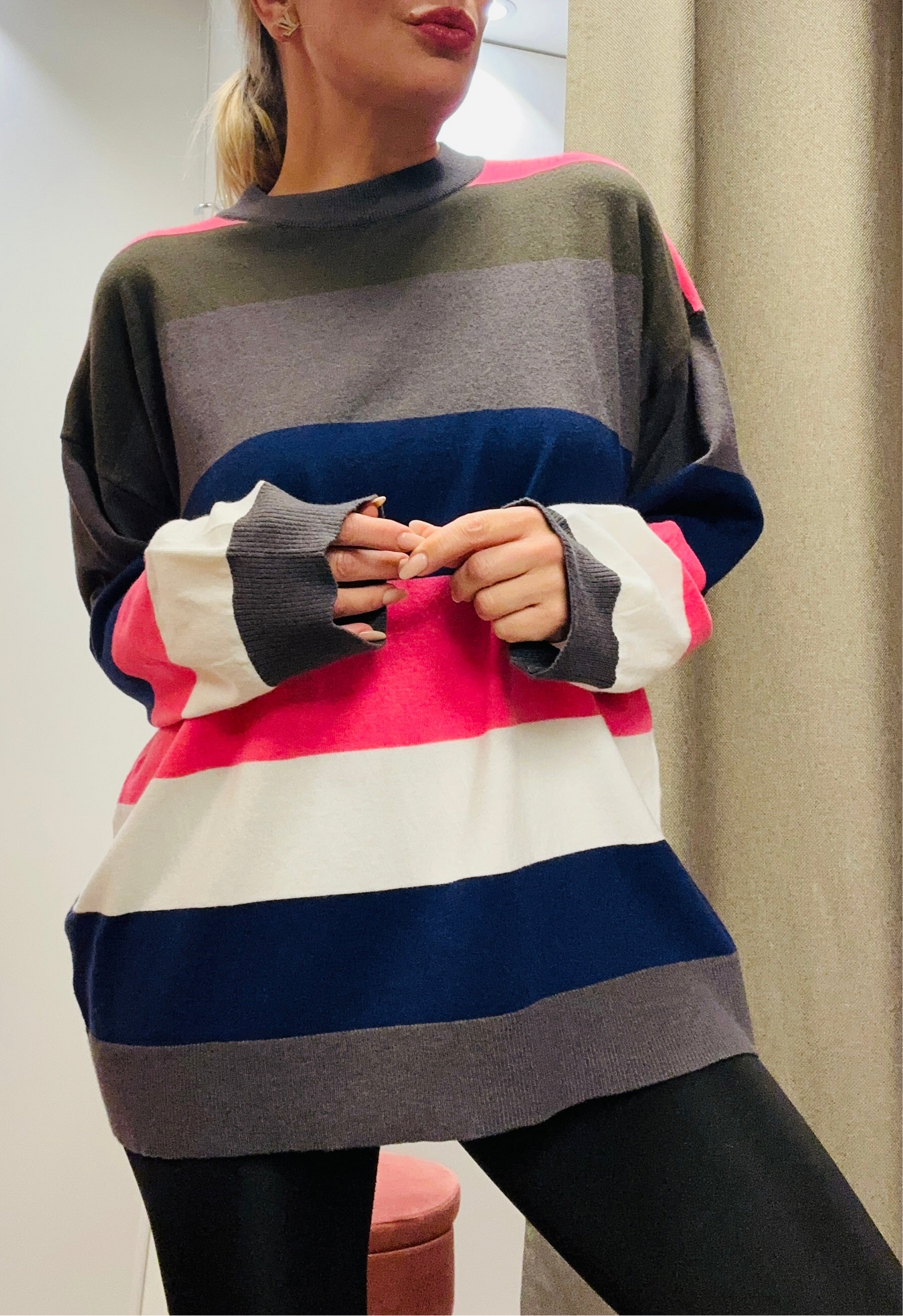 Farbfroher Pullover