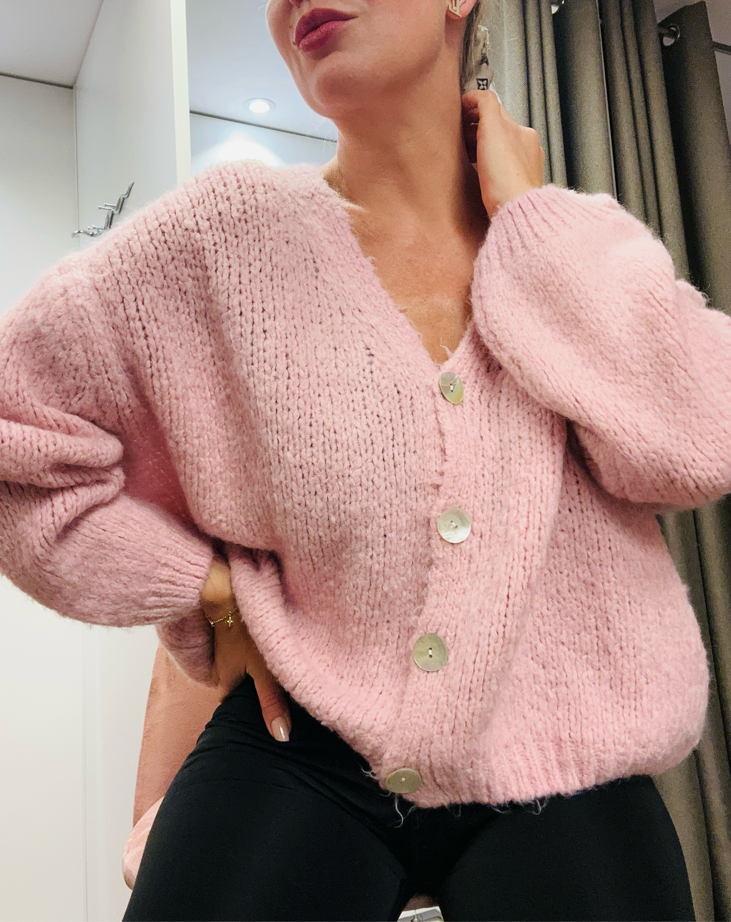Kuschelige Strickjacke