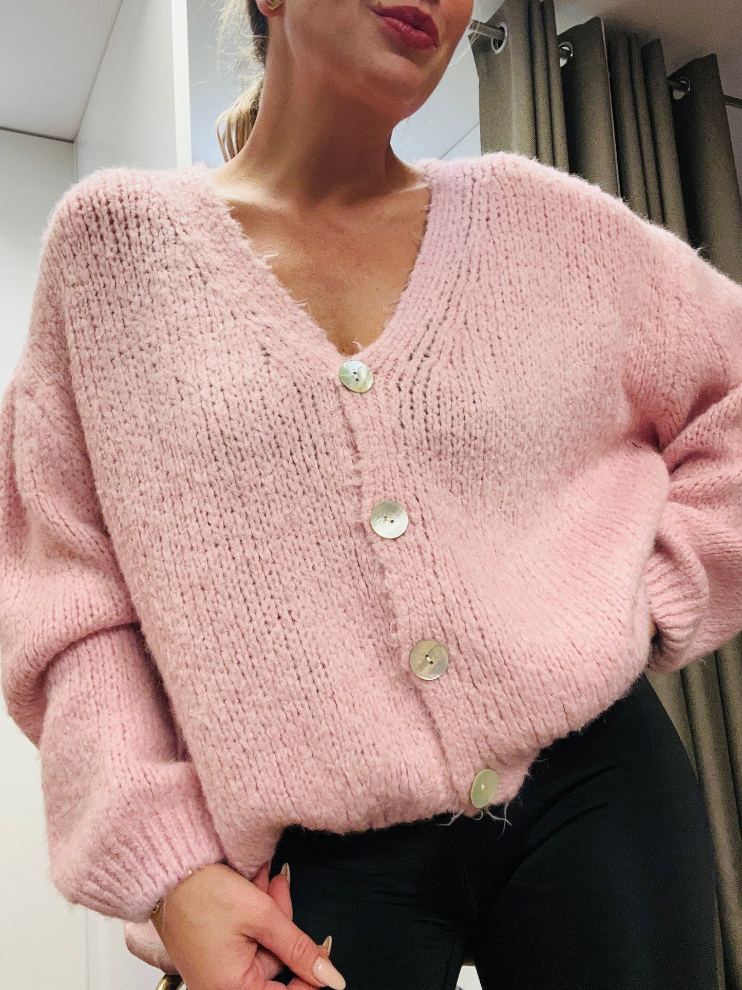 Kuschelige Strickjacke