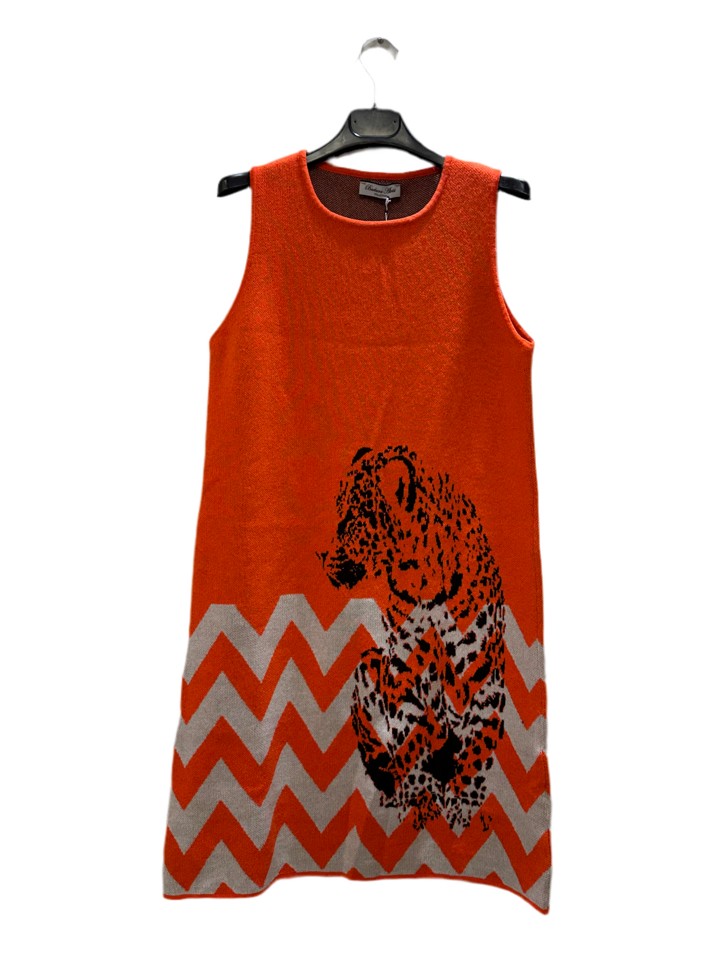 Sportlich-elegantes Kleid in Aperol