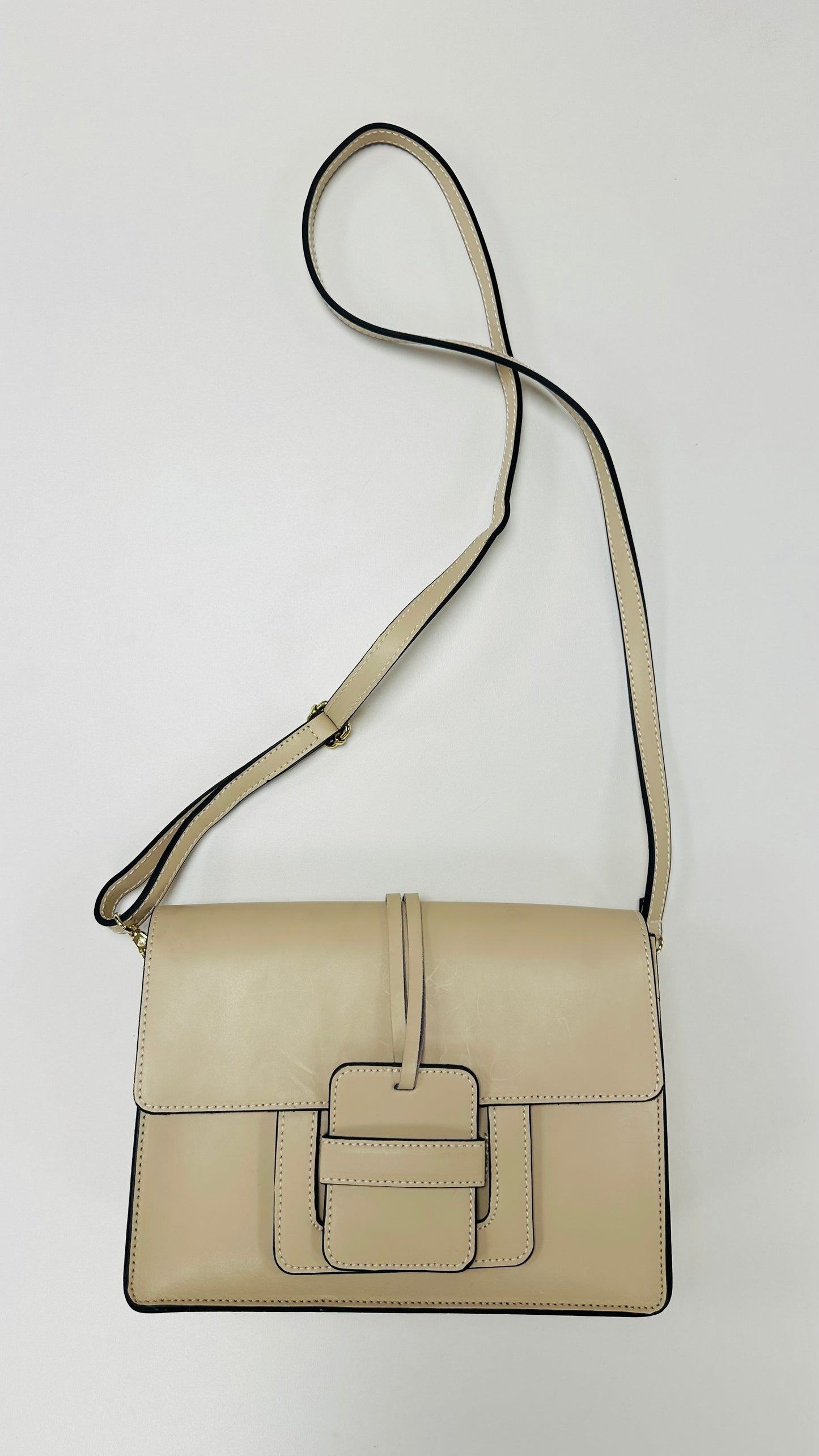 Beige stilvolle Umhängetasche