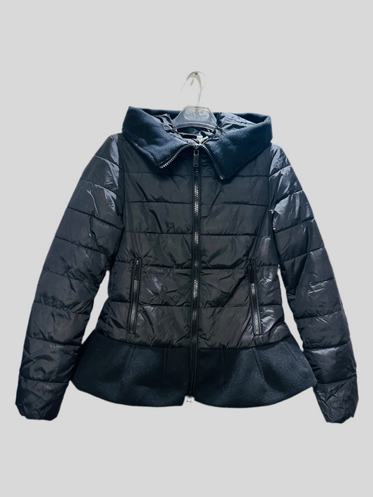 Steppjacke in Schwarz