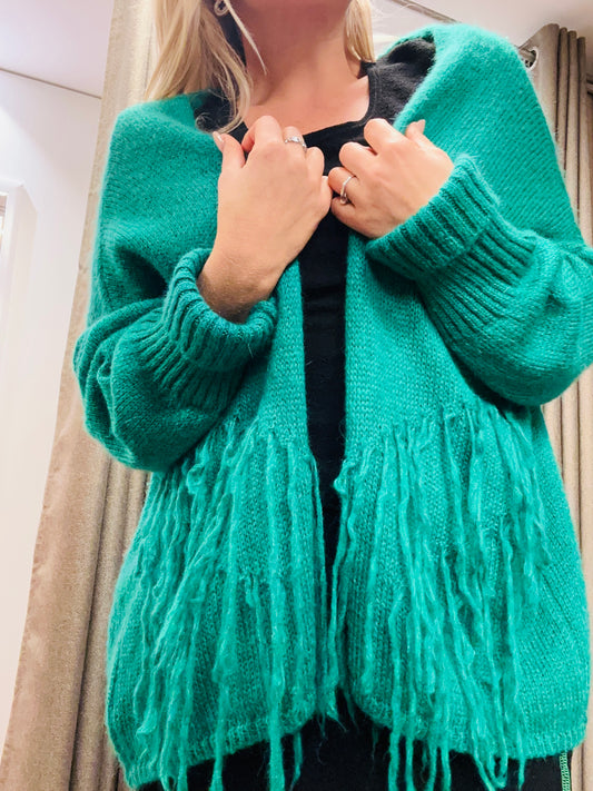 Mohair Jacke Oversizes