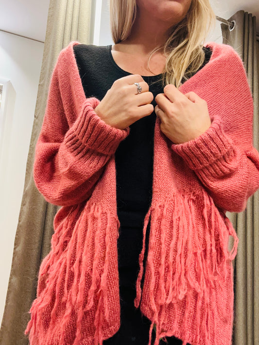 Mohair Jacke Oversizes